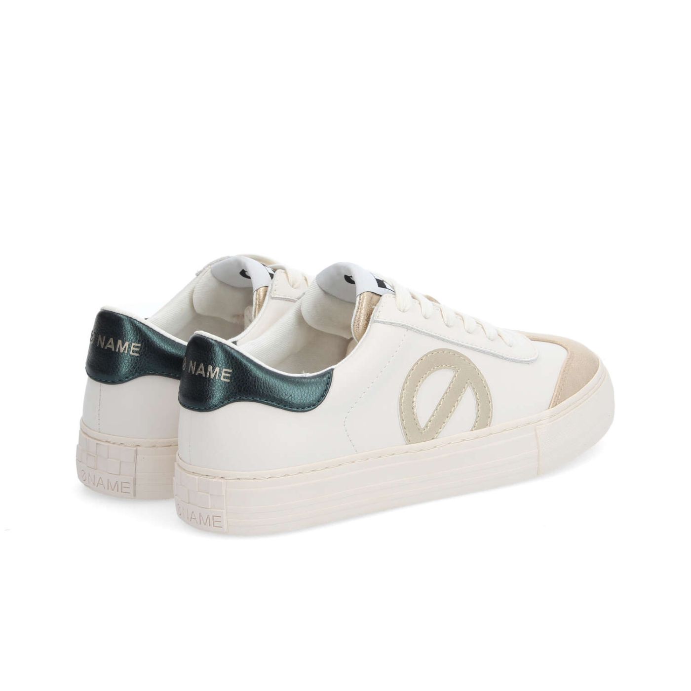 ARCADE TOE SIDE W - NAP/GLOW/METAL - BEIGE/DORATO/VERDE